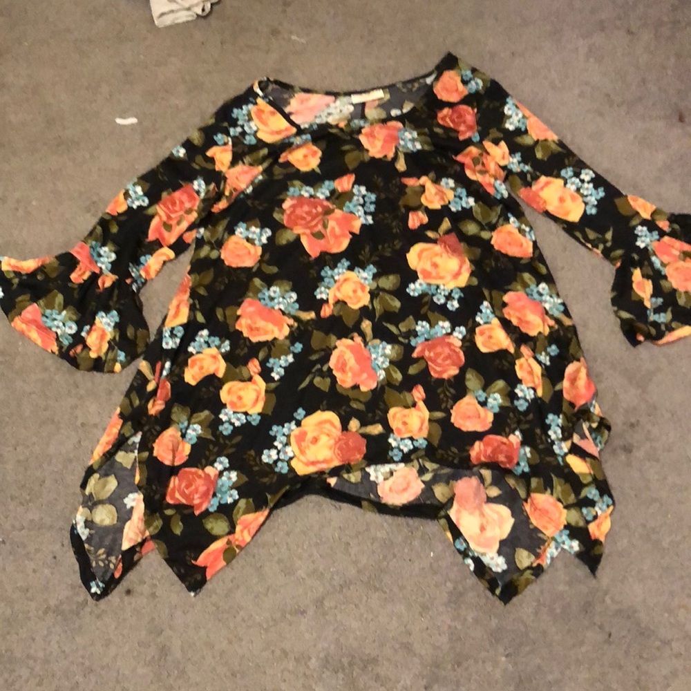 floral patterned dress